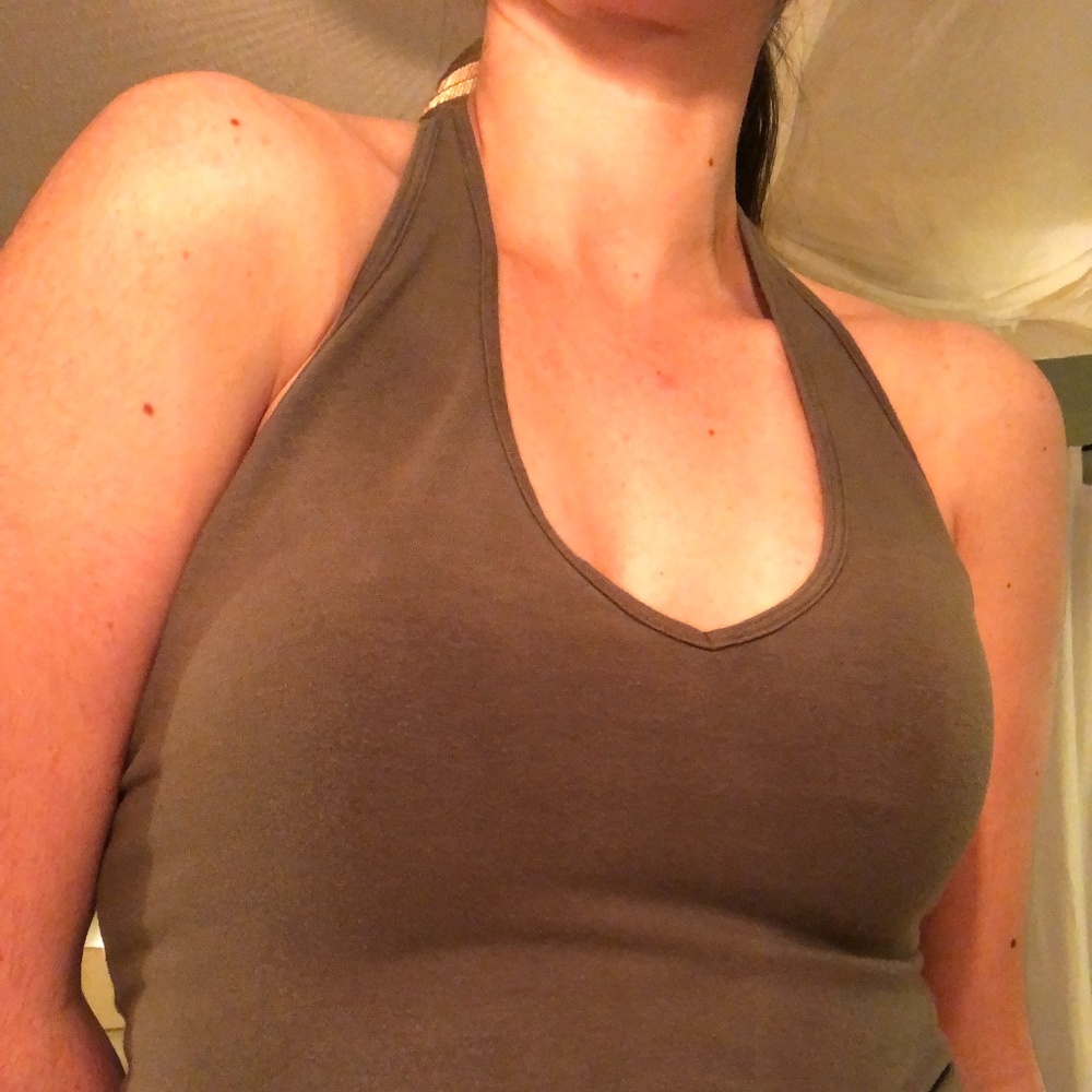 Slim V-Neck Tank